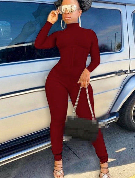 Turtleneck Jumpsuit